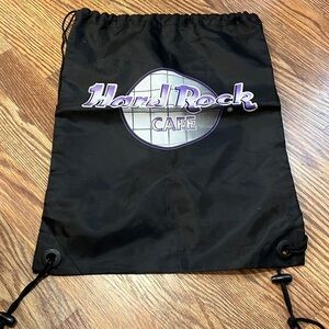 NWOT Hard Rock drawstring backpack